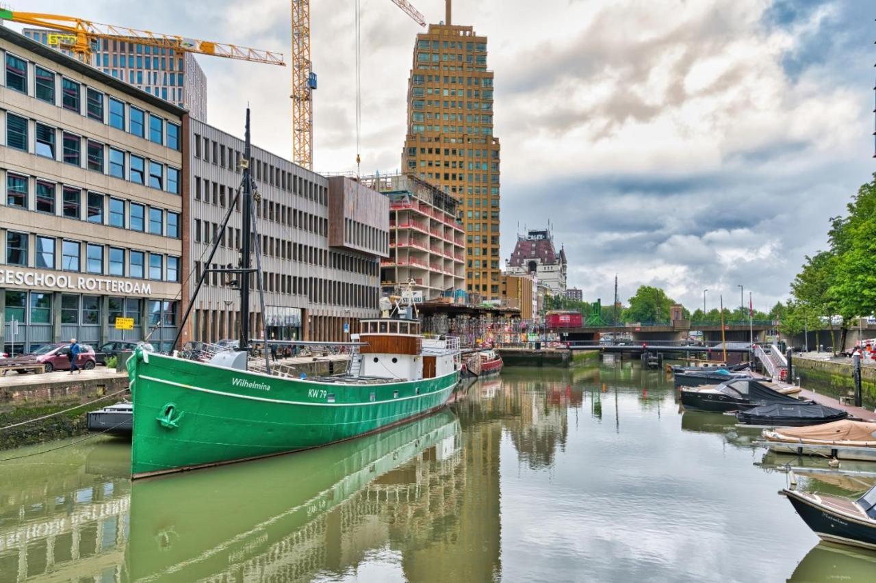 Boathotel Rotterdam Wilhelmina Zewnętrze zdjęcie